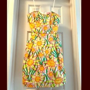 Lilly Pulitzer strapless sundress